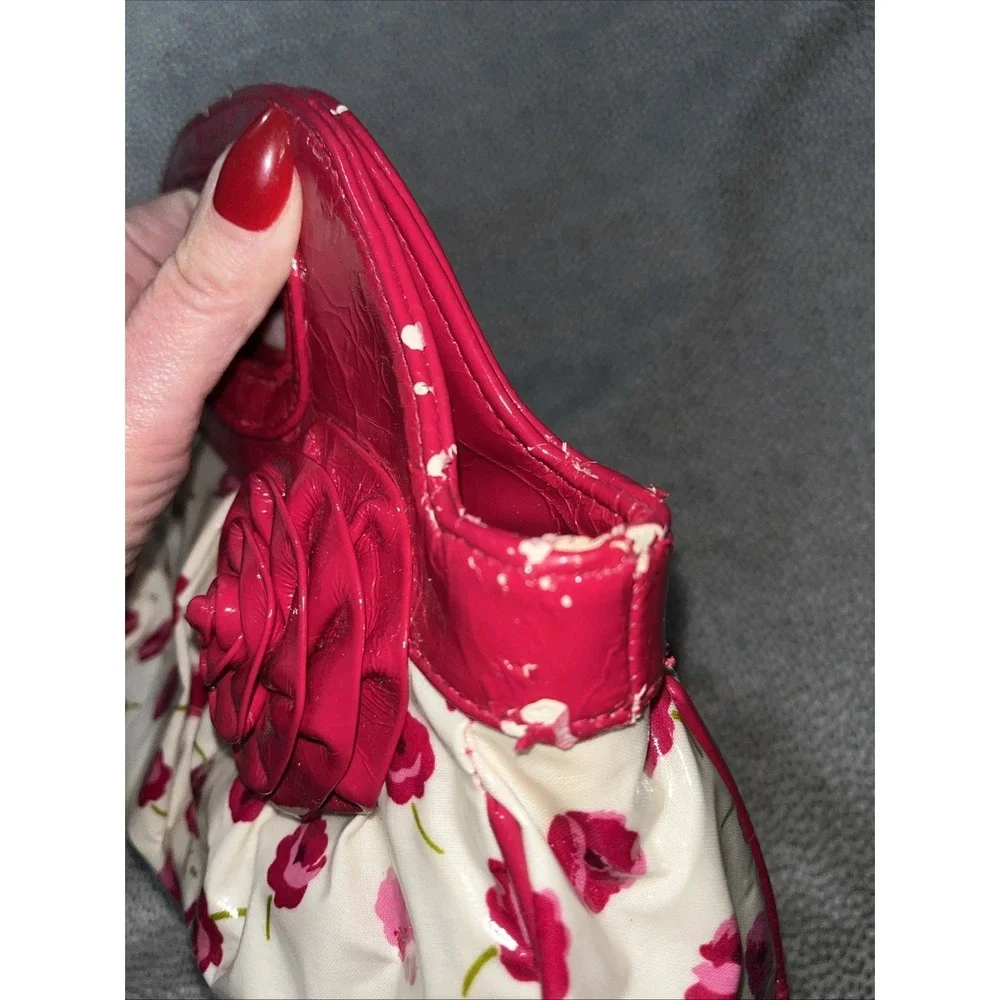 Vera Bradley Purse Handbag Got It Handled Make Me Blush Pink Flowers Purse